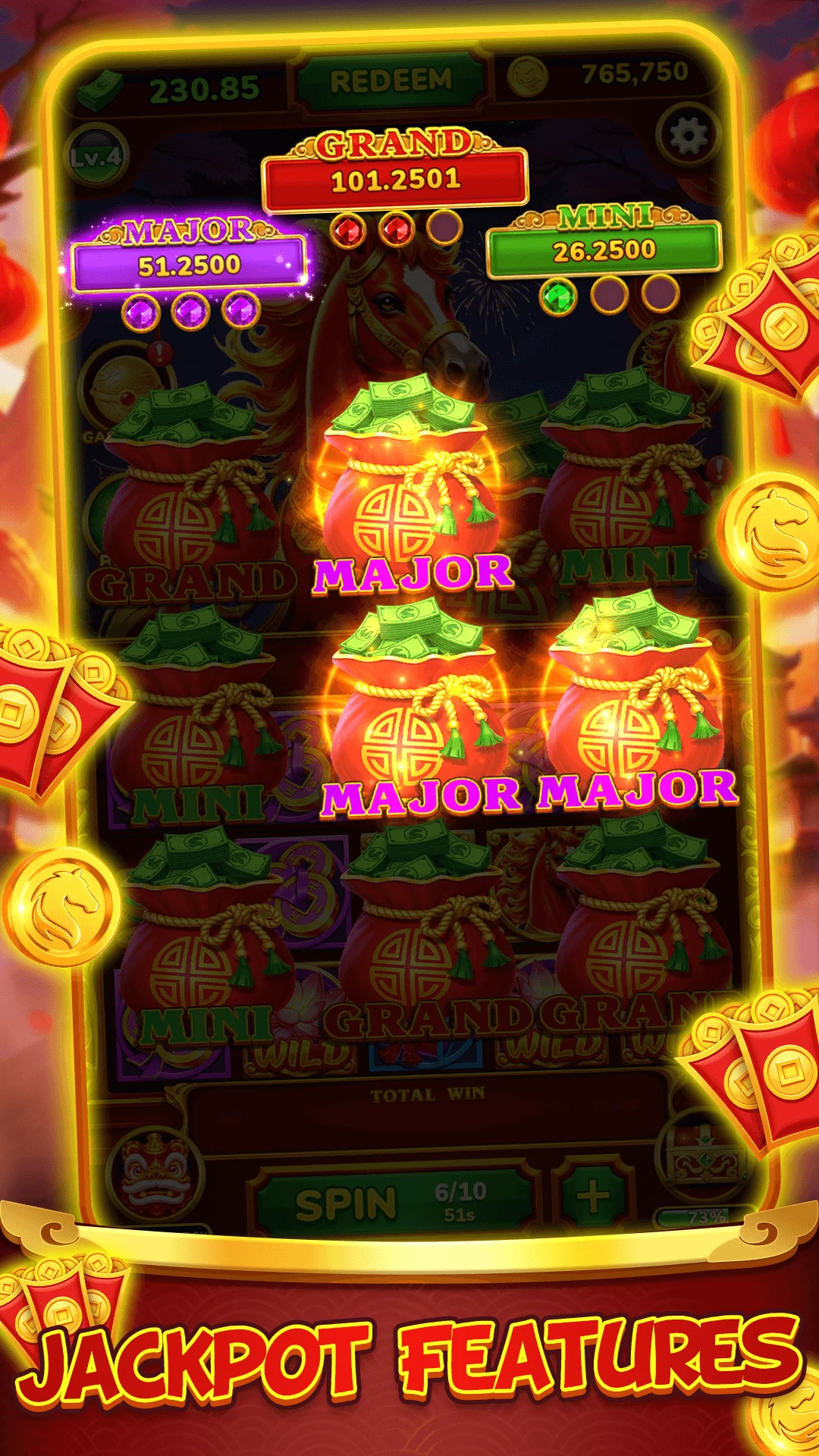 Fortune Hoof Roller screenshot