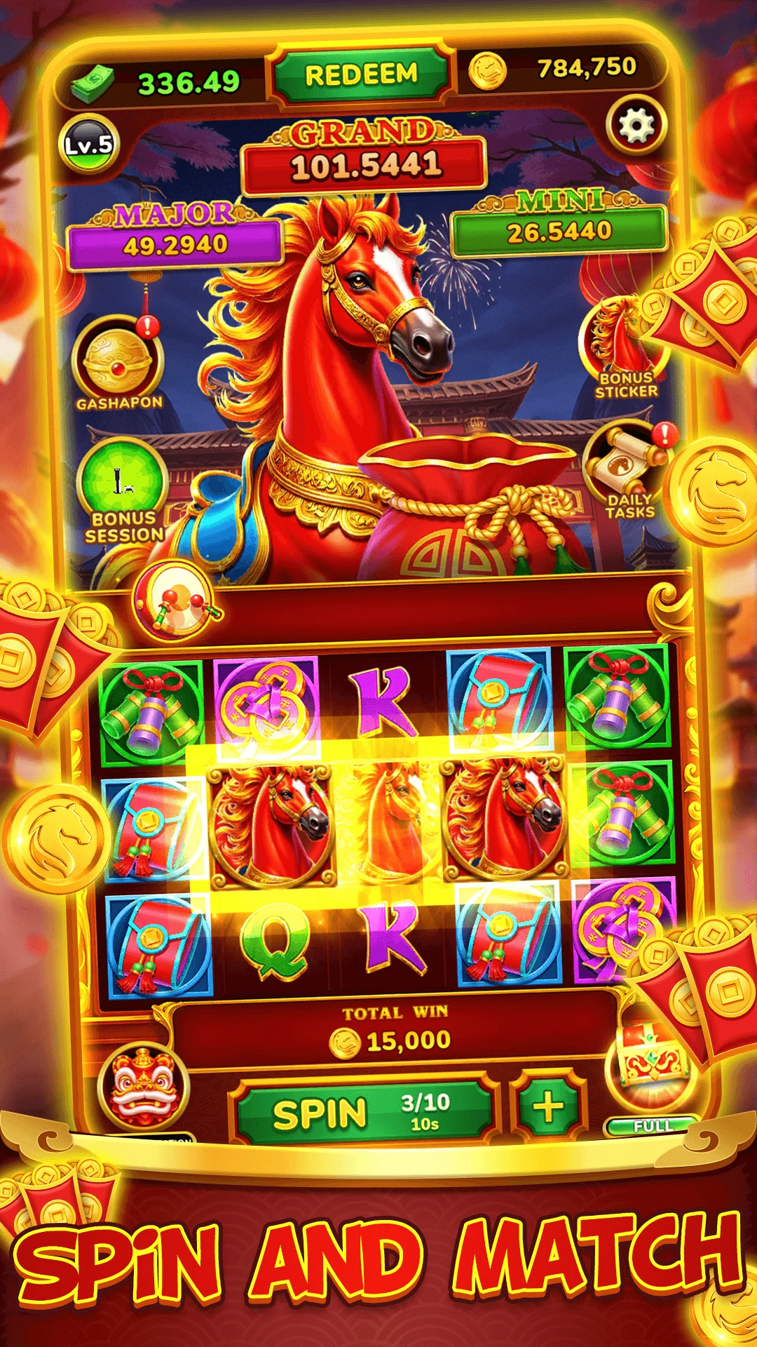 Fortune Hoof Roller screenshot